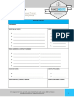 namco 2016 registration form