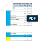 Calendario Primer Periodo 2016
