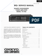 Onkyo tx-7430 SM PDF