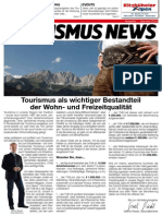 Tourismus News - 1. Ausgabe - Sommer 2014