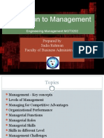 Intro to Management 