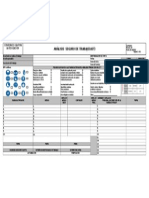 Formato de Análisis de Trabajo Seguro