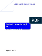 Cadrul de Referinta Curriculumului Universitar2015