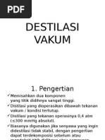 DESTILASI VAKUM