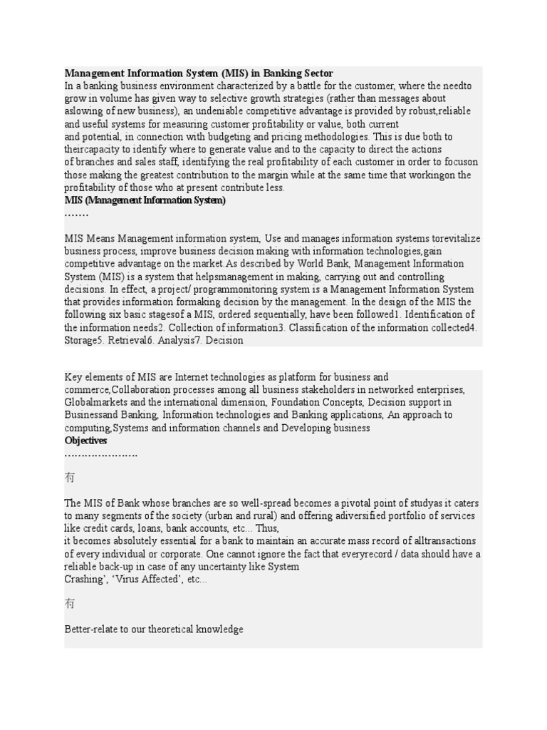 Management Information Syste1 | PDF | Management Information System ...