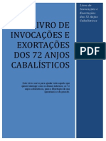 Livro de Invocacoes e Exortacoes Dos Anjos Cabalisticos