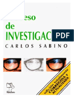 El Proceso de Investigación - Sabino 2000