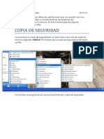 Copia de Seguridad Restauracion...