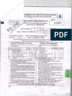 DSSSB JE Civi-Mechanical-Electrical-Electronics Previous Year Question Paper