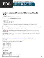 UnliSurf - Supersurf Promos Still Offered As of Aug