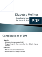 Diabetes Complications and Screening Guidelines