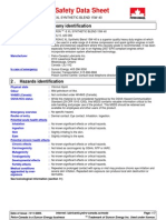 DURON-E XL 15W-40 Material Safety Data Sheet