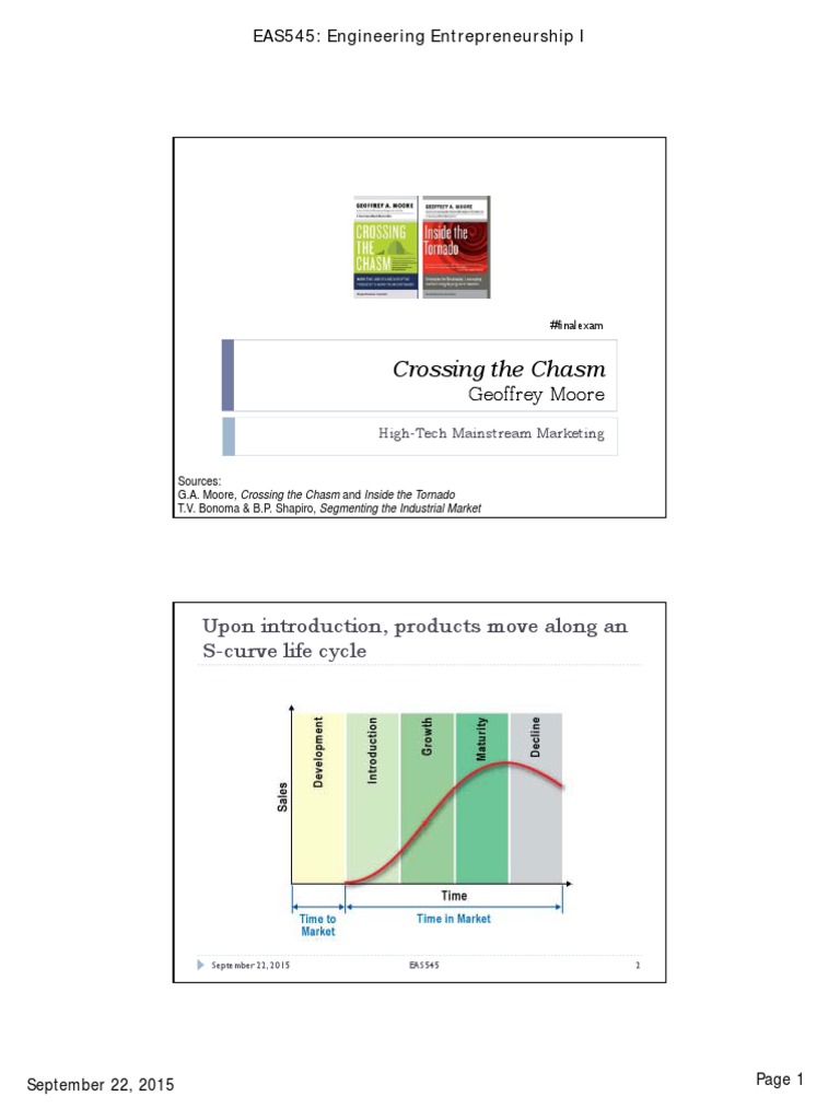 08 - 20150922-2 Crossing The Chasm | PDF | Economies | Science And ...