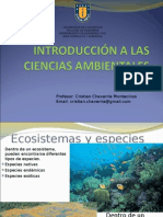 CLASE 5.especies. Ecosistemas