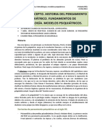 TEMA 1. Historia Del Pensamiento Psiquiátrico.