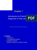Introduction To Preliminary Diagnosis of Oral Lesions