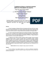 Geração de Energia Elétrica a Partir Do Biogás Proveniente Do Tratamento de Esgoto