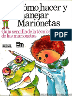 Como Hacer y Manejar Marionetas PDF