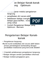 Bermain untuk Pembelajaran