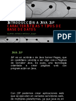 Introducción a Java Jsp y Características y Tipos