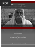 Motivations, Attitudes and Integration