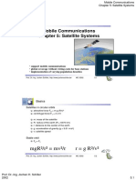 Mobile Communications Chapter 5: Satellite Systems: R G R /V MGR /R MV /R