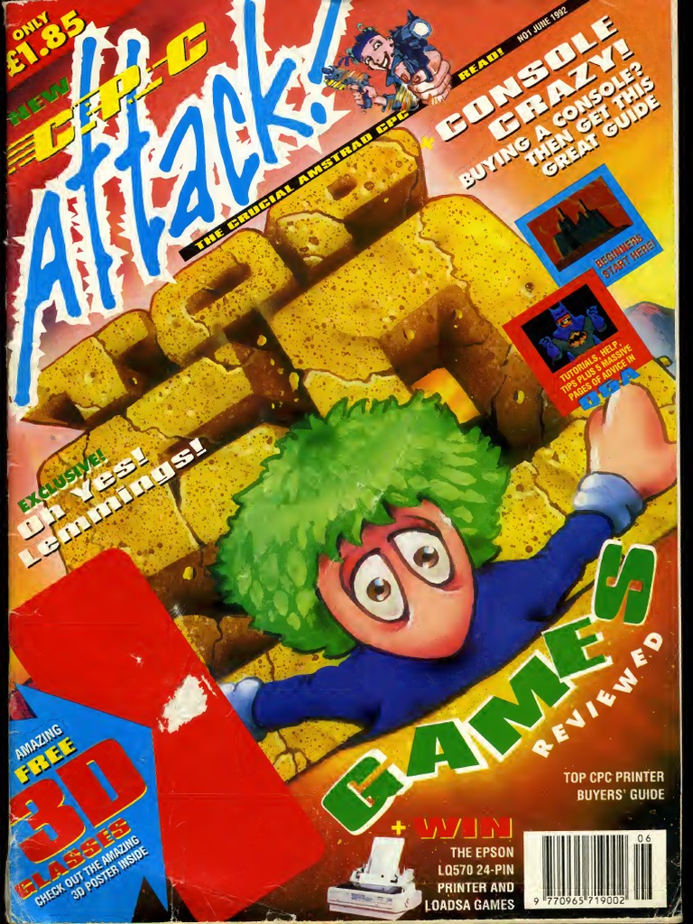 CPC Attack 01 300dpi PDF | PDF | Video Game Consoles | Nintendo