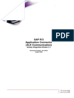 Sap R/3 Application Connector (ALE Communication) : Axway Integration Broker 2.1