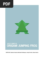 Step-by-Step Origami Jumping Frog | PDF