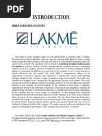 Download A Research Study Of Marketing strategies of LAKMEdocx by Naina SN293308028 doc pdf
