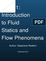 Unit 01 Introduction To Fluid Statics and Flow Phenomena by The