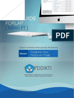 User Guide PDPT Forlap
