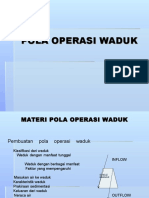 Pola Operasi Waduk