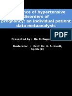 Recurrence of Hypertensive Disorders of