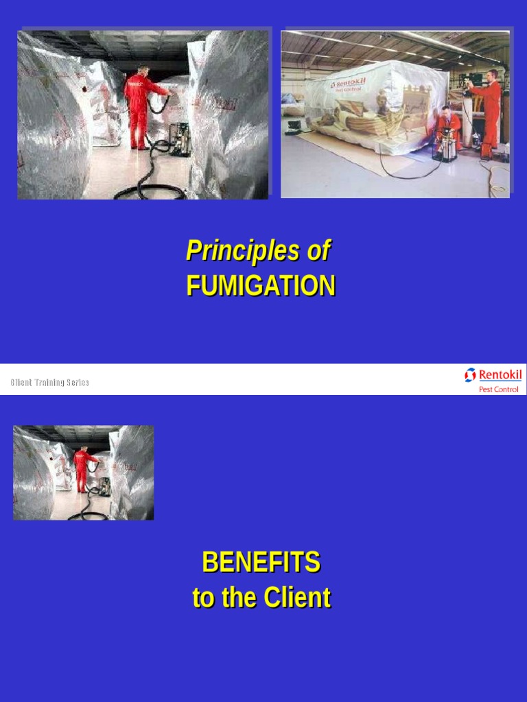 Principles of Fumigation (Basic) CTS Pallet Chemical Substances