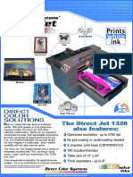 DCS Direct Jet 1320 Spec Sheet 100107