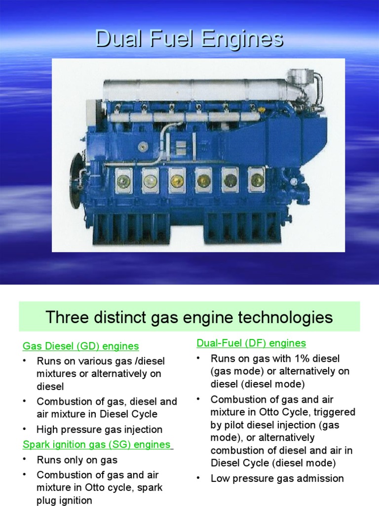 Overview of Dual Fuel Engine Technologies | PDF | Technology & Engineering