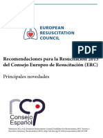 Recomendaciones ERC 2015 Principales Novedades