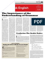 The Importance of Understanding Grammar