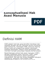 Konseptualisasi Hak Asasi Manusia