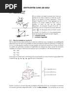 Contraintes Dans Les Sols