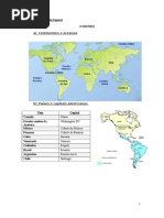 Geografia 7º Ano Países e Capitais