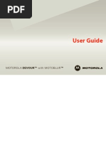 Download Verizon Motorola Droid Devour Manual by Wirefly SN29333416 doc pdf