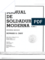 Manual de Soldadura Moderna I Cary PDF