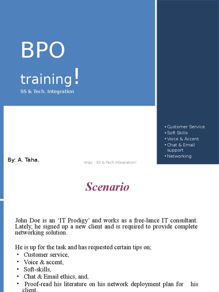 BPO Soft Skills and Voice Training Guide | PDF | Stress (Linguistics ...