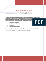 Professional Excellence - Danielson Framework All Components - 12 4 15