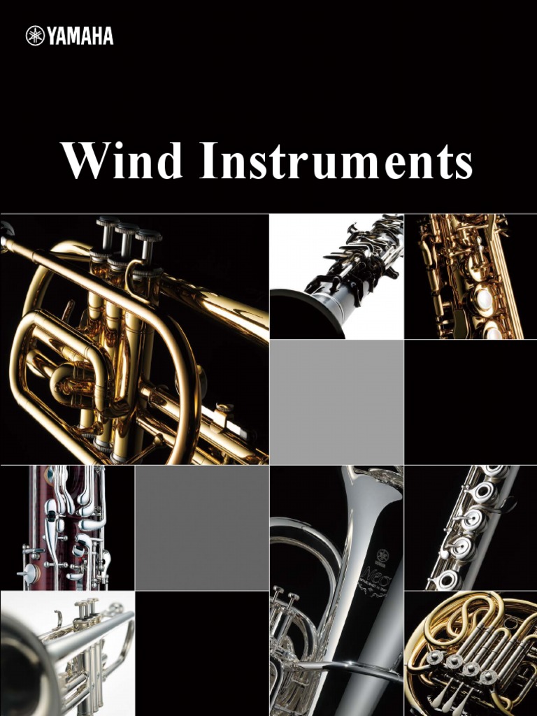 Yamaha Wind Instruments Overview | PDF | Brass Instruments | Clarinet