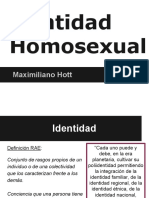 Identidad Homosexual - Maximiliano Hott