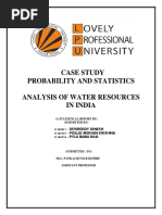 Download CASE STUDY ON WATER RESOURCES IN INDIA by dinesh SN293363927 doc pdf