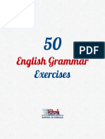 7. 50 English Grammar Exercises DEMO